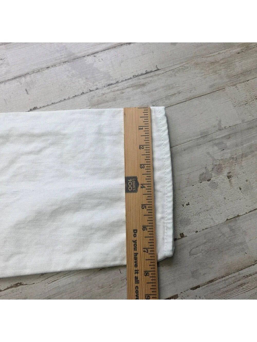 Vintage Levi's 501 Jeans 30x32 (*Fits 28x30) White Denim Button-Fly Classic